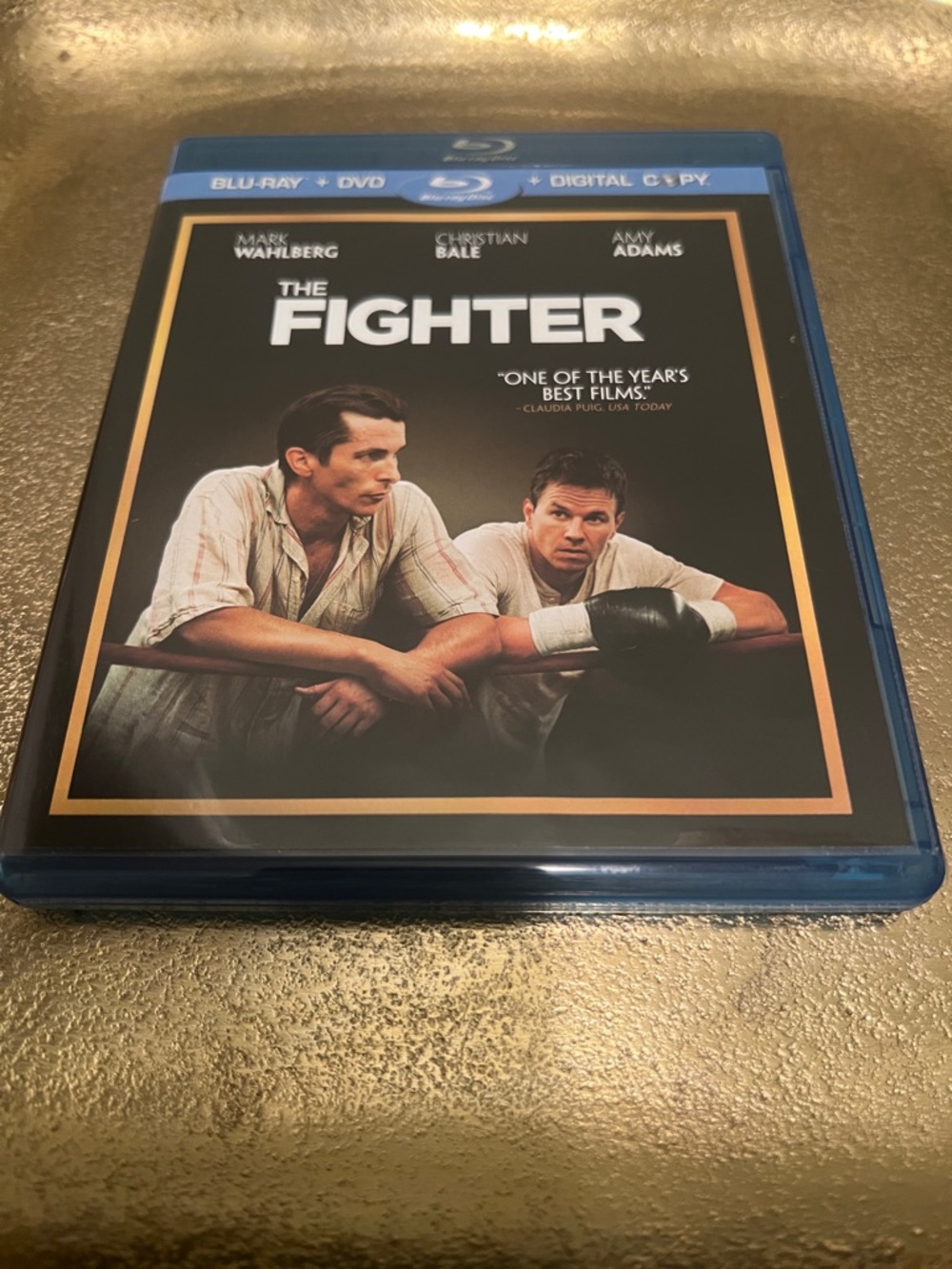 #1857:The Fighter Blu-ray + DVD + Digital Copy - Black & Blue Cover